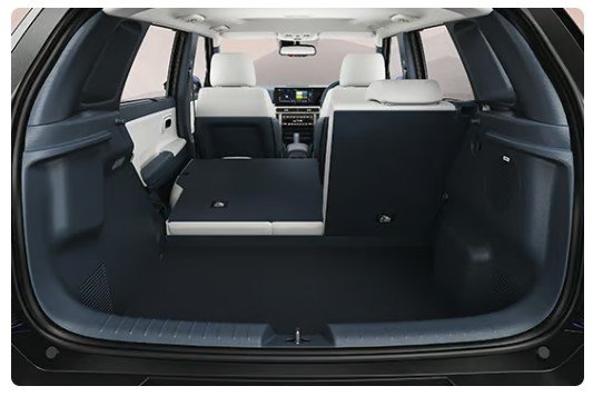 2025 Hyundai Venue 60-40 split rear seat