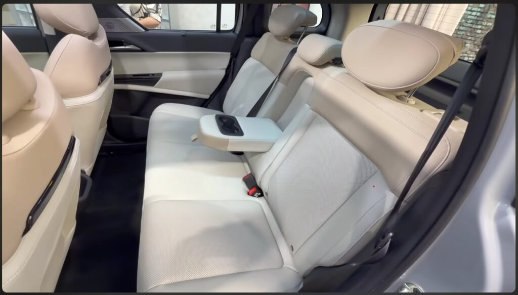 Tata Sierra 2025 Back Seat