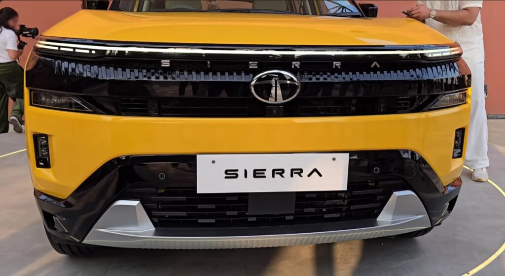 Tata Sierra 2025 Front
