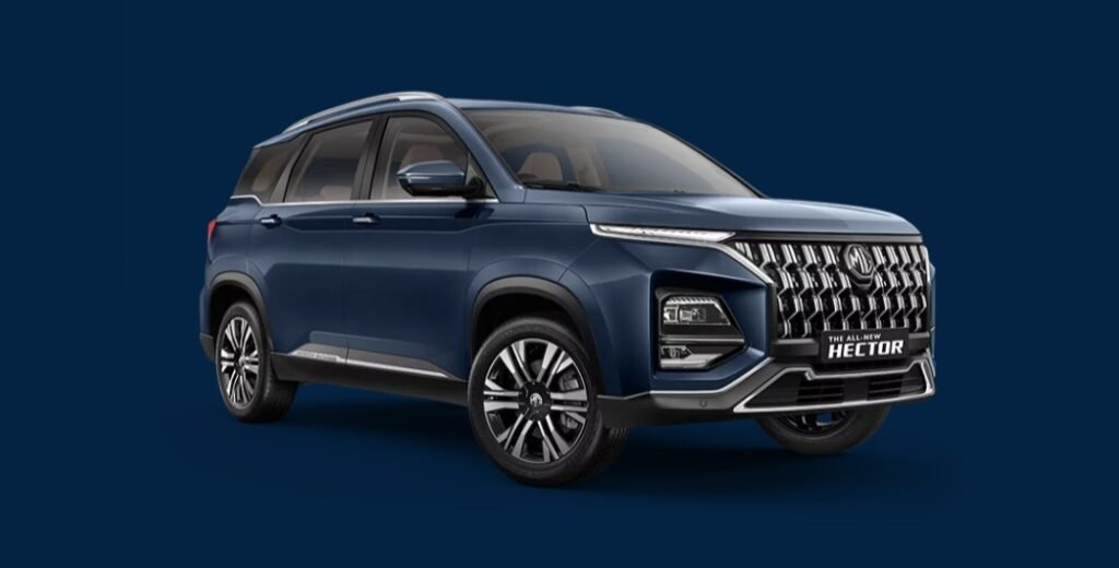 MG Hector Facelift 2026 Side View