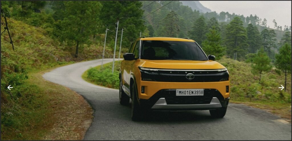 Tata Sierra 2025 Front Look