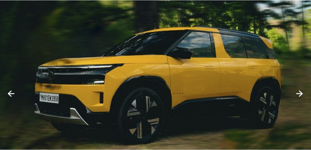 Tata Sierra 2025 Side Look