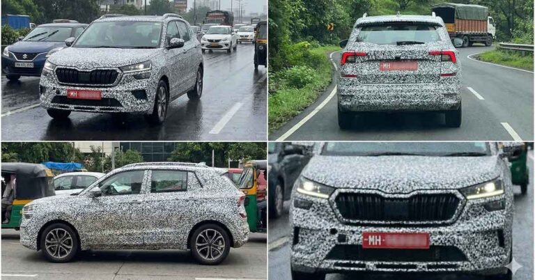 Upcoming Skoda Kushaq Facelift 2026