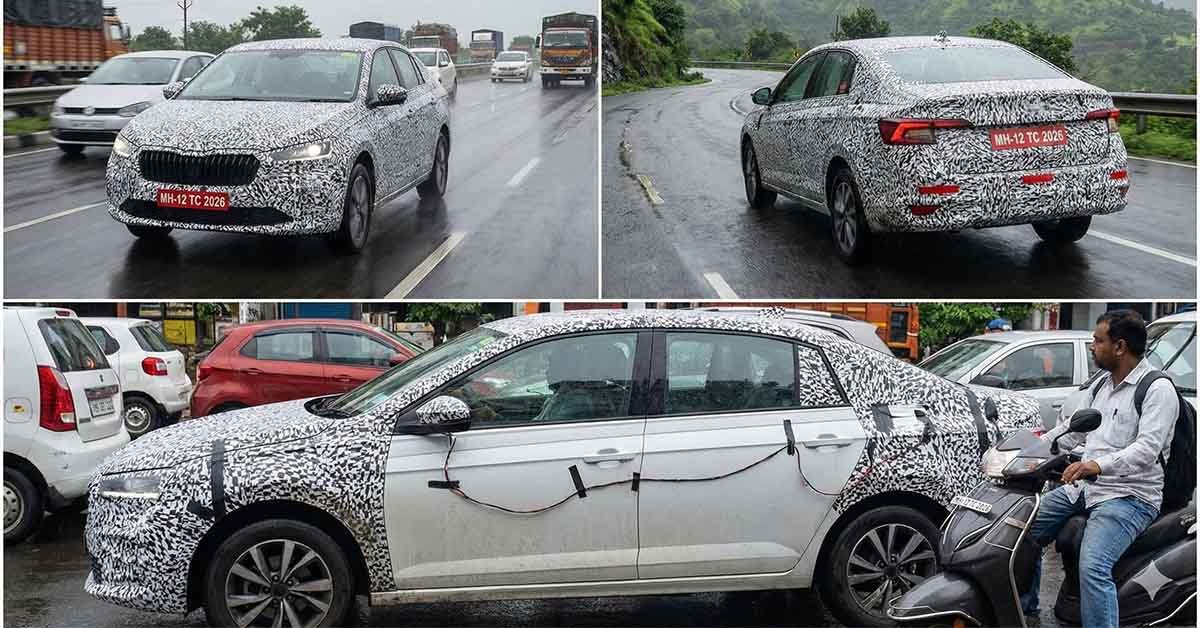 Upcoming Skoda Slavia Facelift 2026