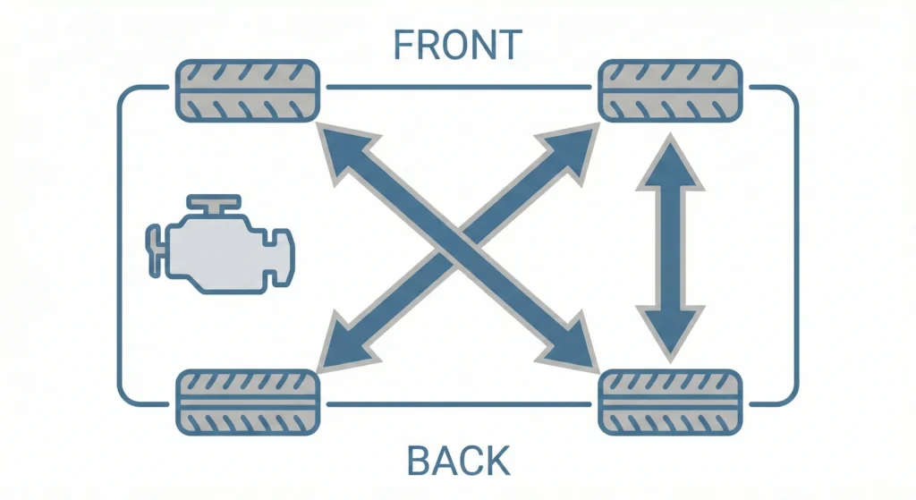 What is Car Tyre Rotation?