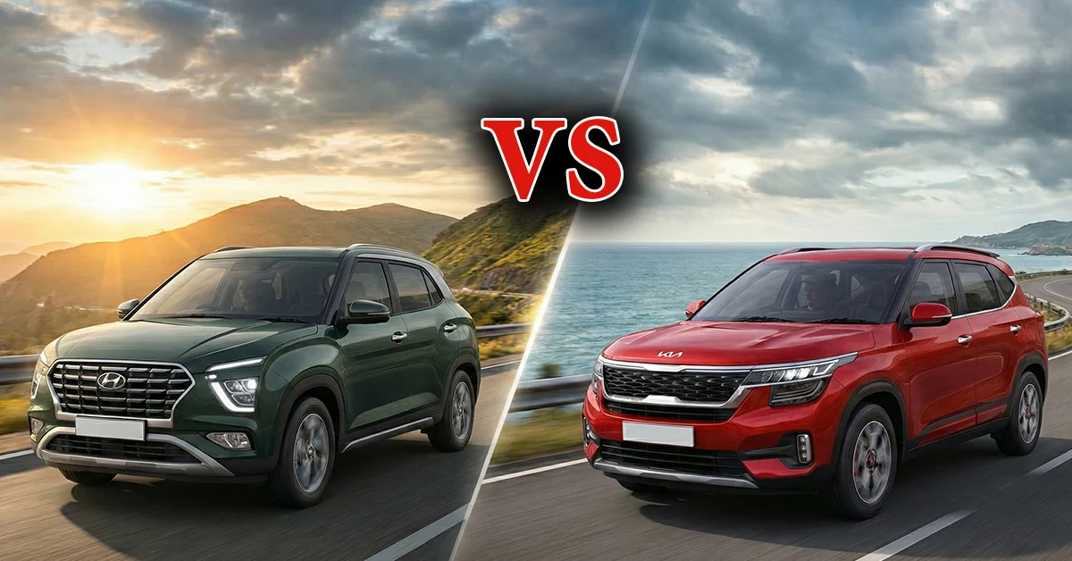 Hyundai Creta vs Kia Seltos