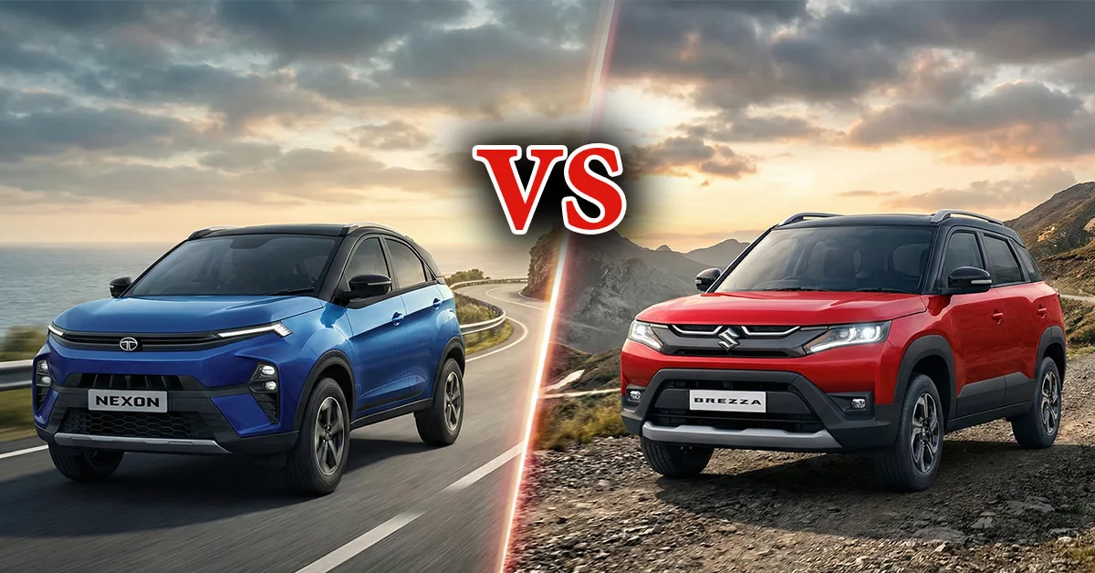 Maruti Brezza 2026 vs Tata Nexon 2026