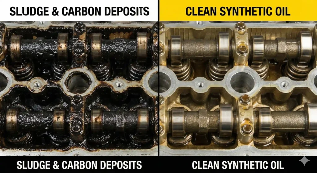 Synthetic vs Mineral oil Comparison
