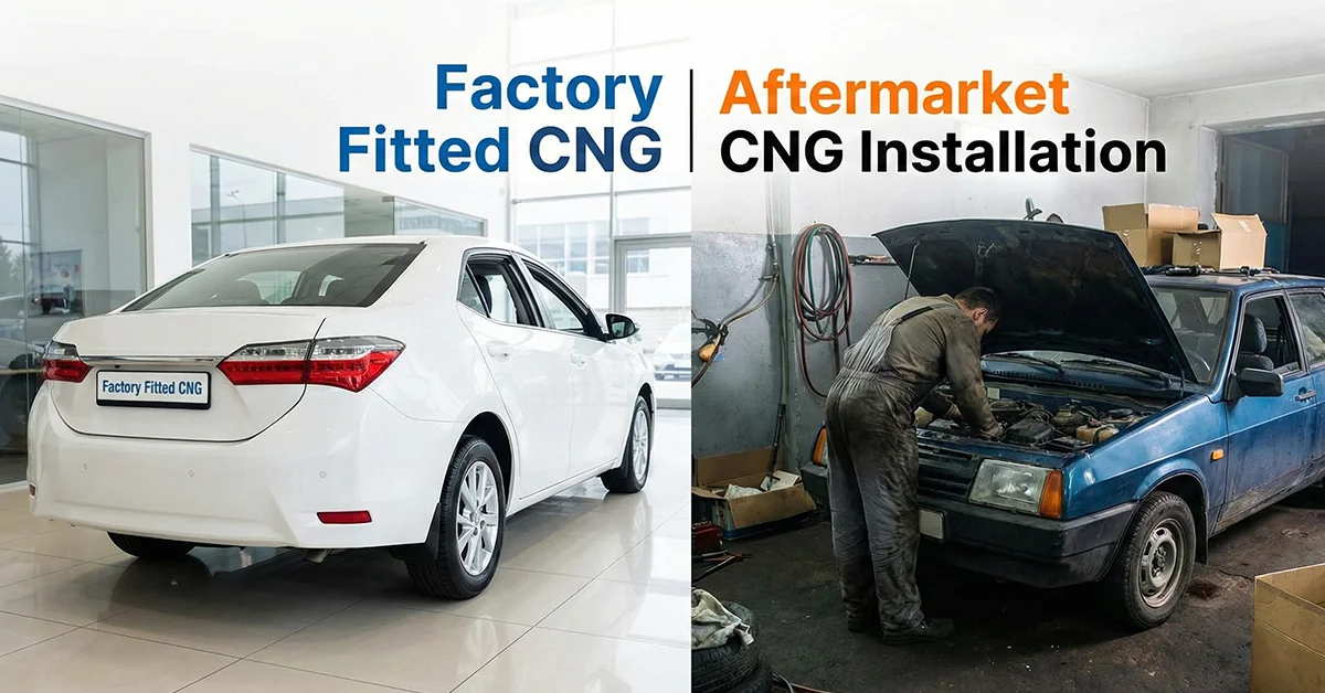 Aftermarket vs Company Fitted CNG