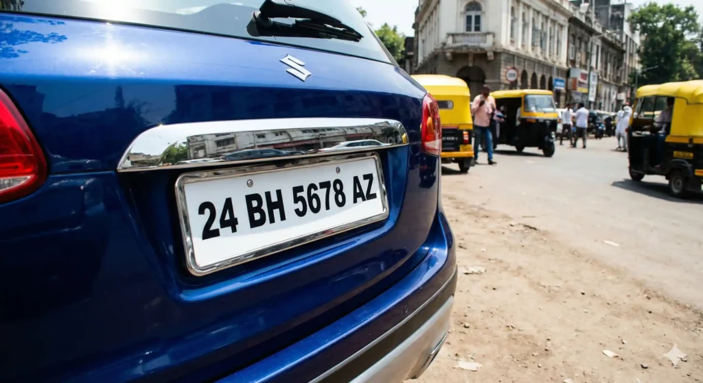 BH Series Number Plate Format