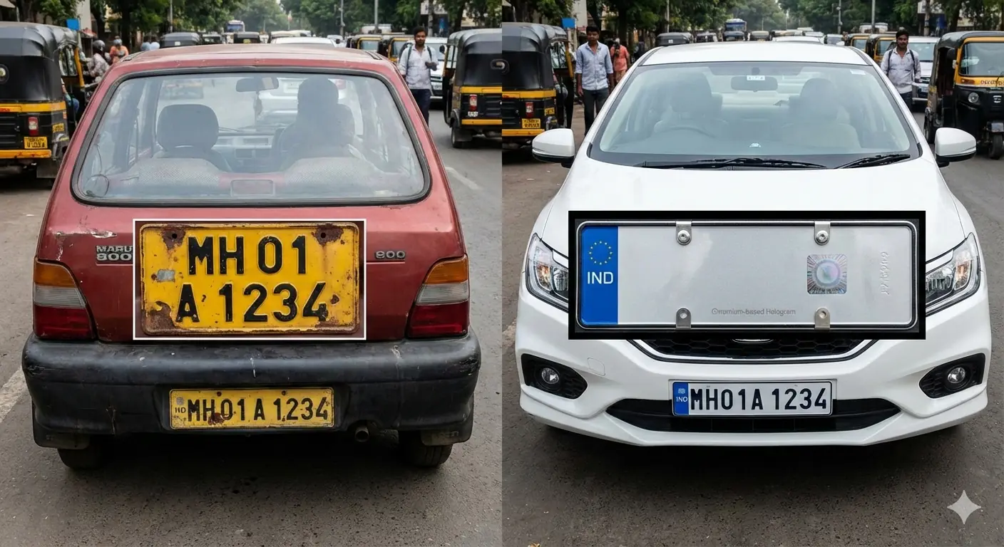 High Security Registration Plate