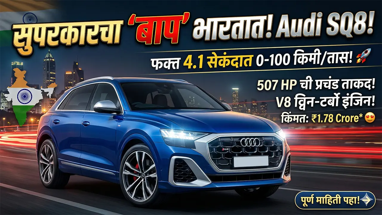 Audi SQ8 price in India 2026