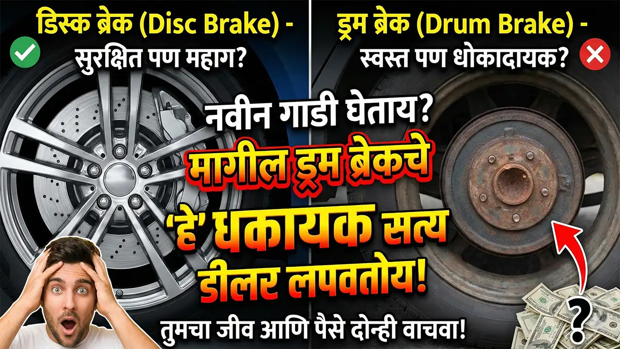 Disk brake vs Drum brake