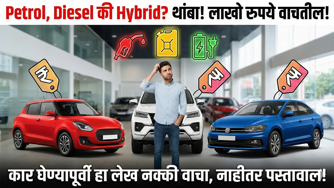 Petrol vs Diesel vs Hybrid Cars