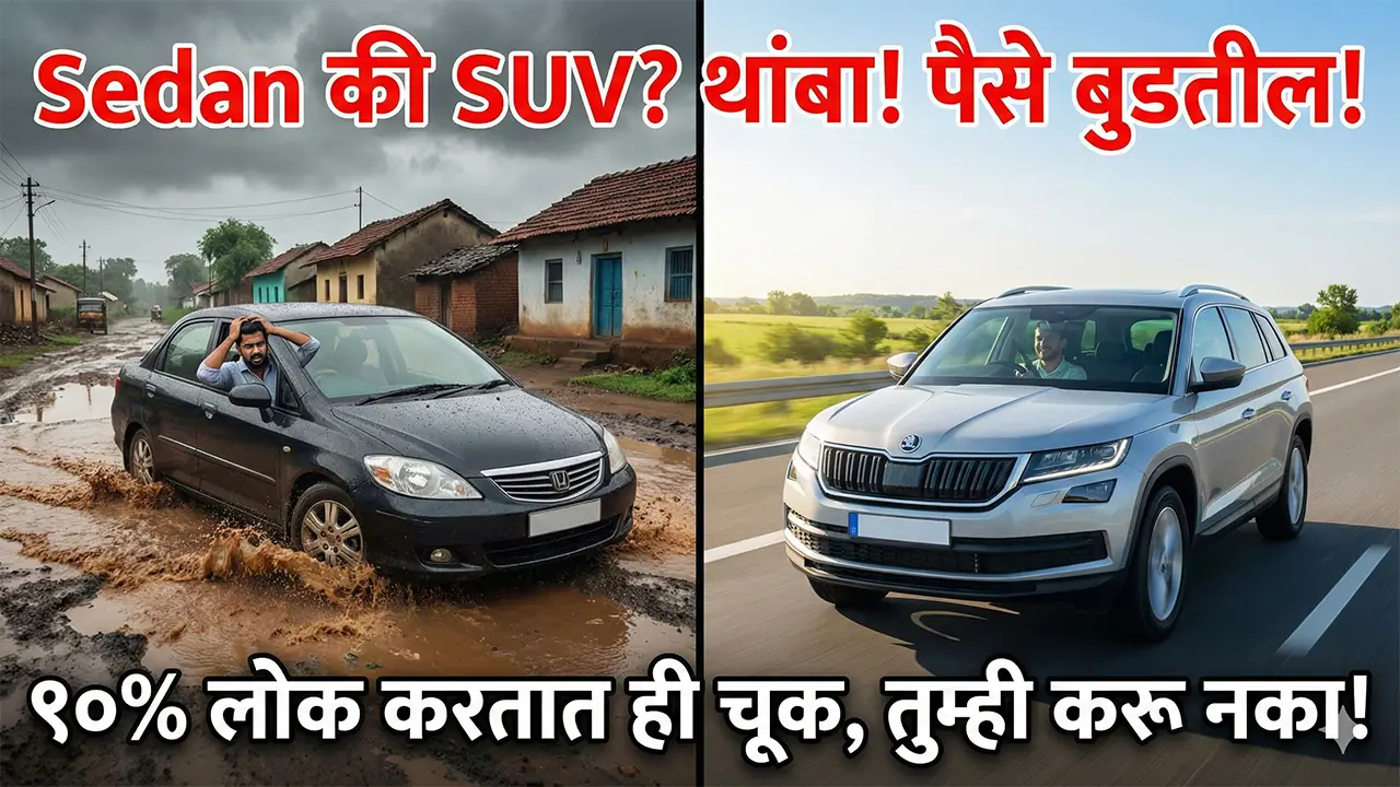 Sedan Car vs SUV Car