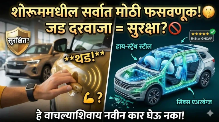 does heavy car door mean safe car