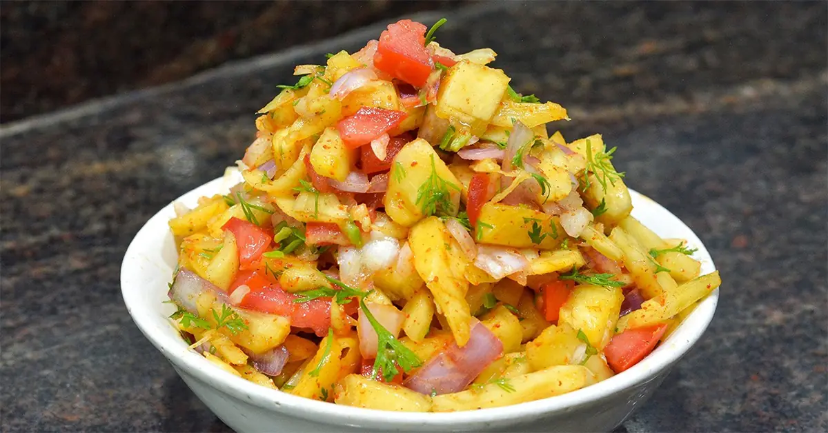 Ananas side dish recipe Marathi
