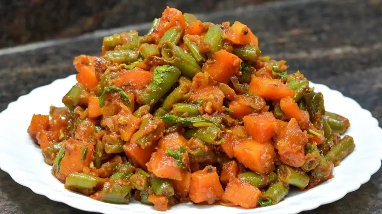 Farasbee Gajar Sabzi Recipe