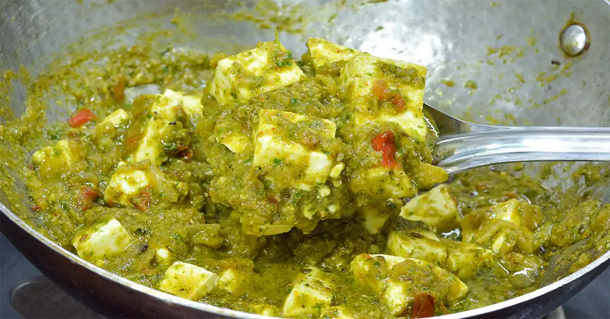 Green Chilli Paneer Recipe