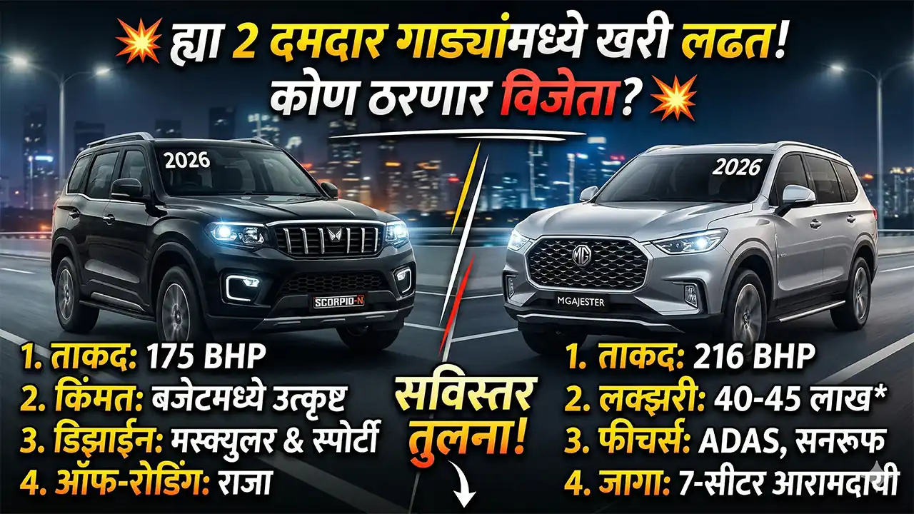 MG Majestor vs Mahindra Scorpio N