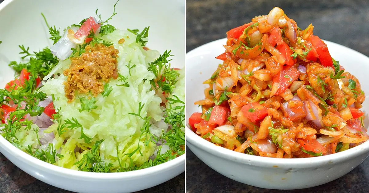 Maharashtrian Raw Mango Koshimbir