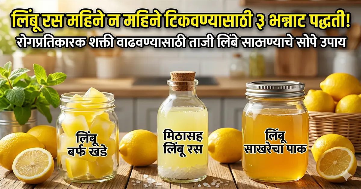 how to store lemon juice for a long time