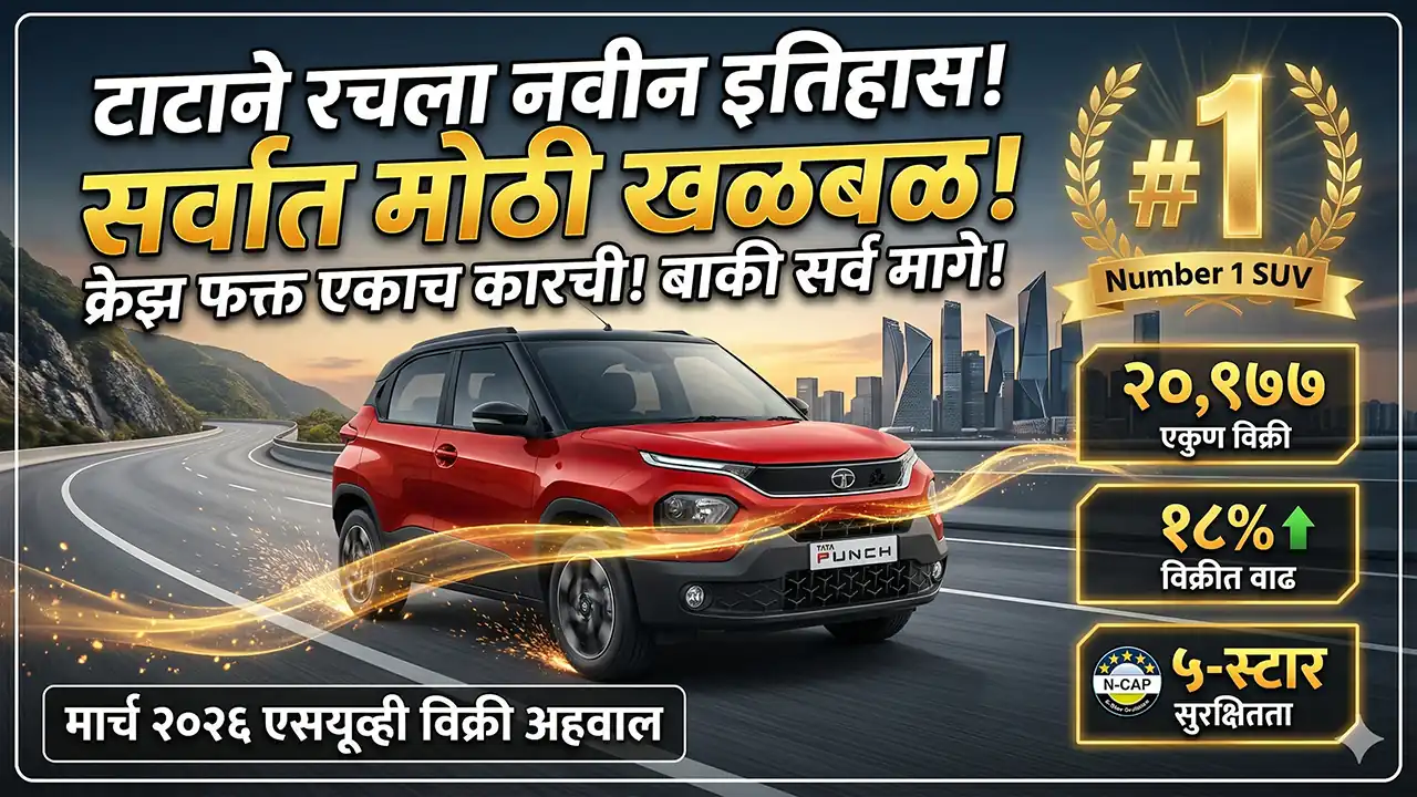 tata punch march 2026 suv sales