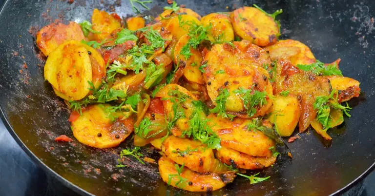 Batata Tomato Sabzi Recipe