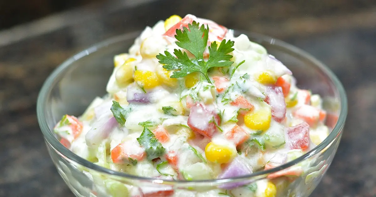 Dahi Corn Side Dish