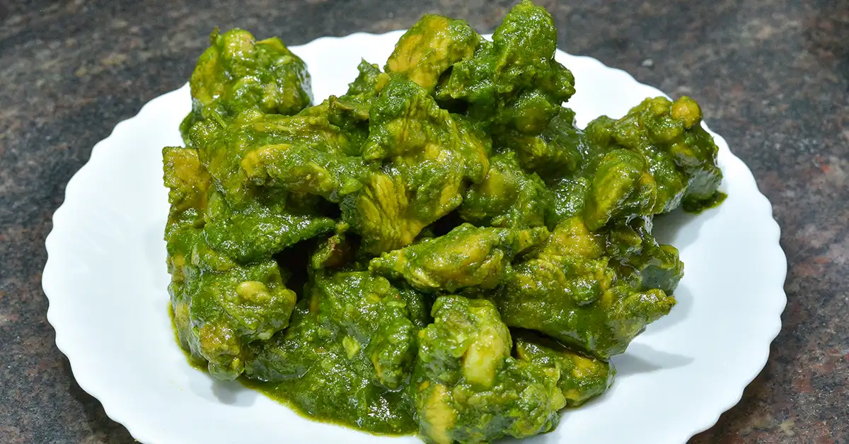 Easy Palak Chicken Recipe