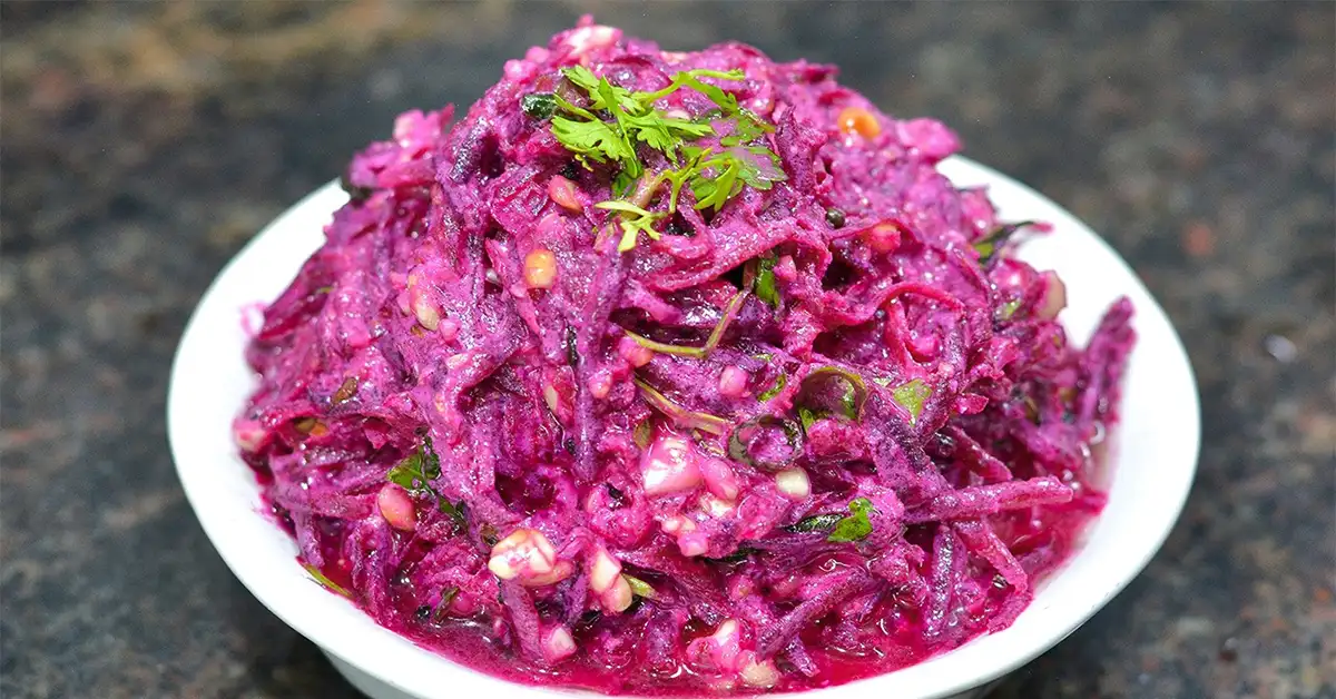 Healthy Beetroot Koshimbir Recipe