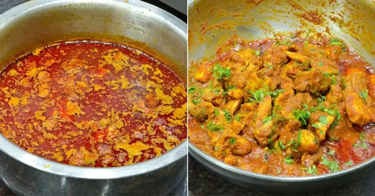 Kolhapuri Tambada Rassa Sukka Chicken