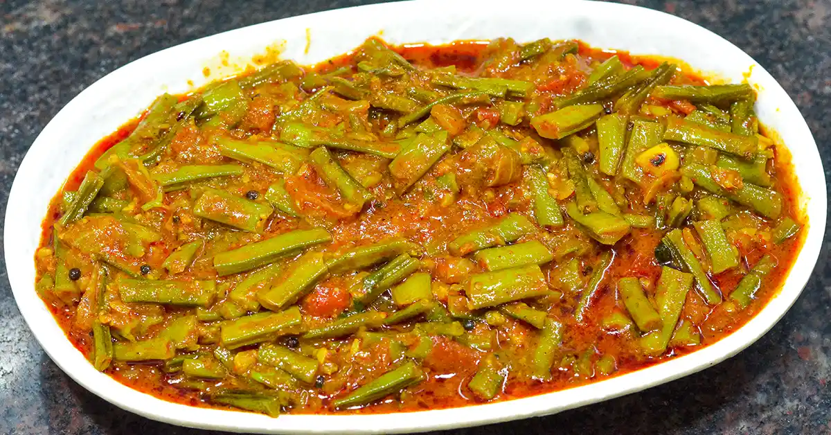 Lapthapi Gavari Chi Bhaji