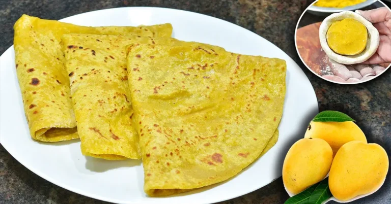 Moong Dal Mango Puran Poli