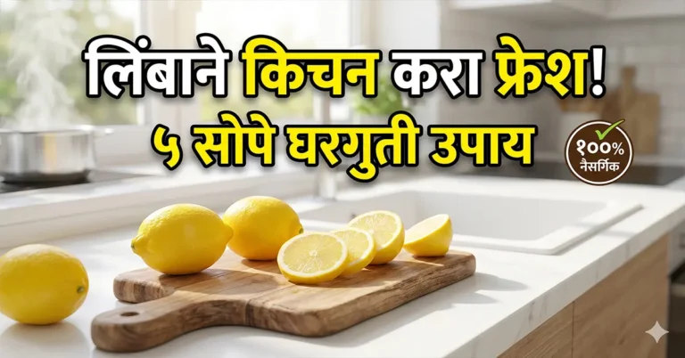 how to use lemon to remove kitchen odour