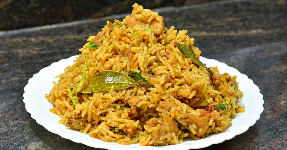 Chicken Rice Recipe Marathi
