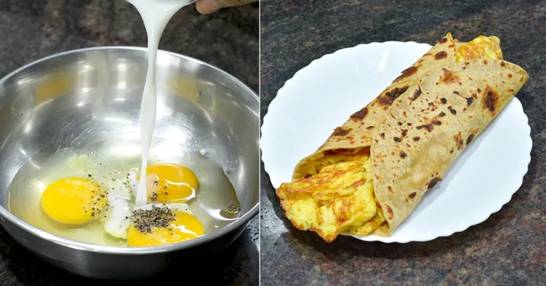 Egg Paratha Recipe Marathi