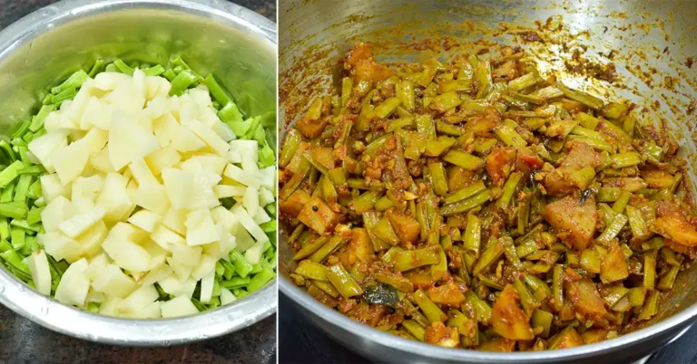 Gavari Batata Bhaji Recipe