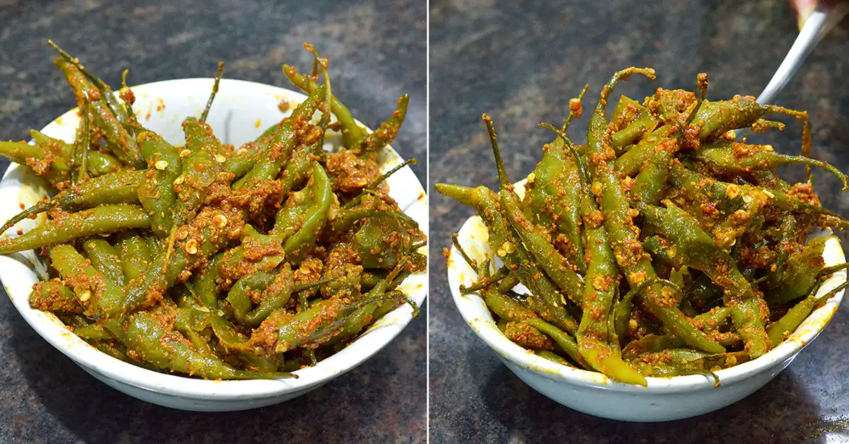 Instant Green Chilii Pickle