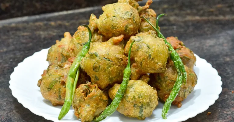 Methi Pakoda Recipe Marathi