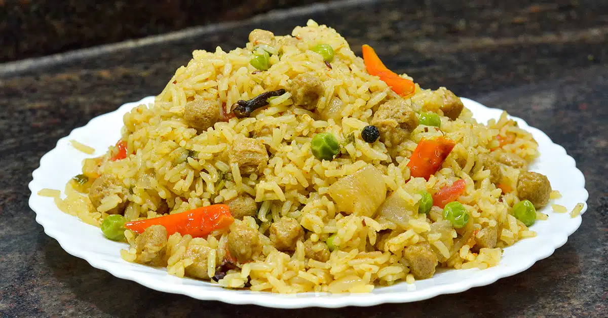 Perfect Soyabean Rice Recipe Marathi