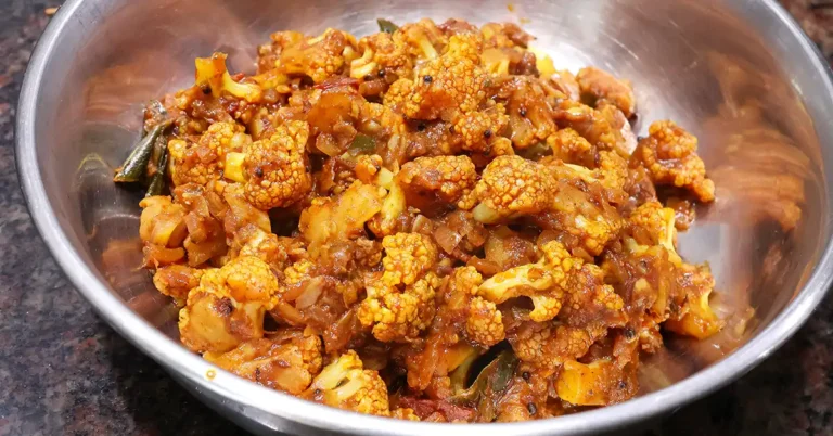 Spicy Cauliflower Sabzi Recipe