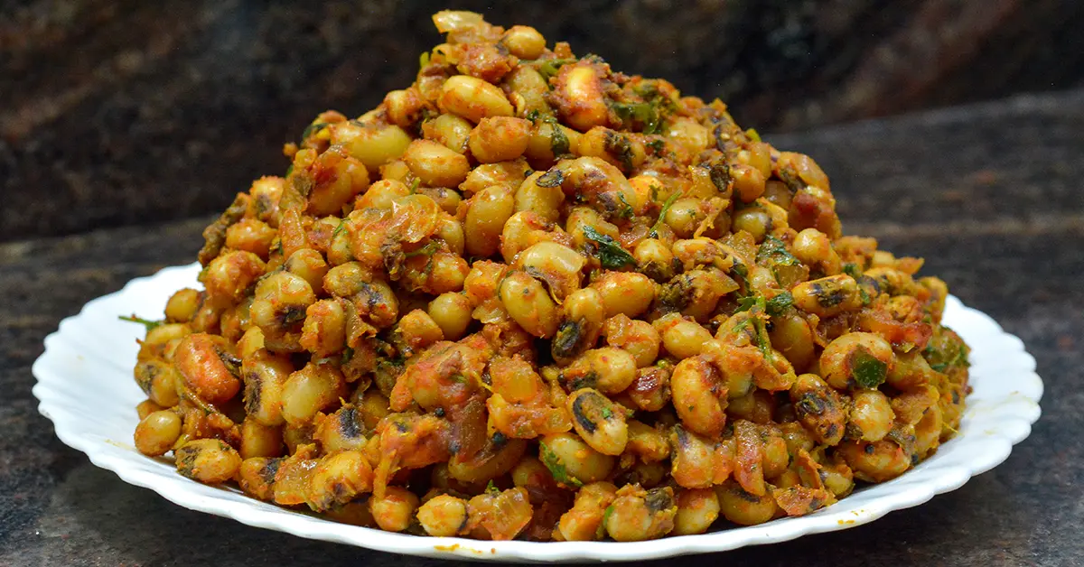 Spicy Chawli Sabzi Recipe
