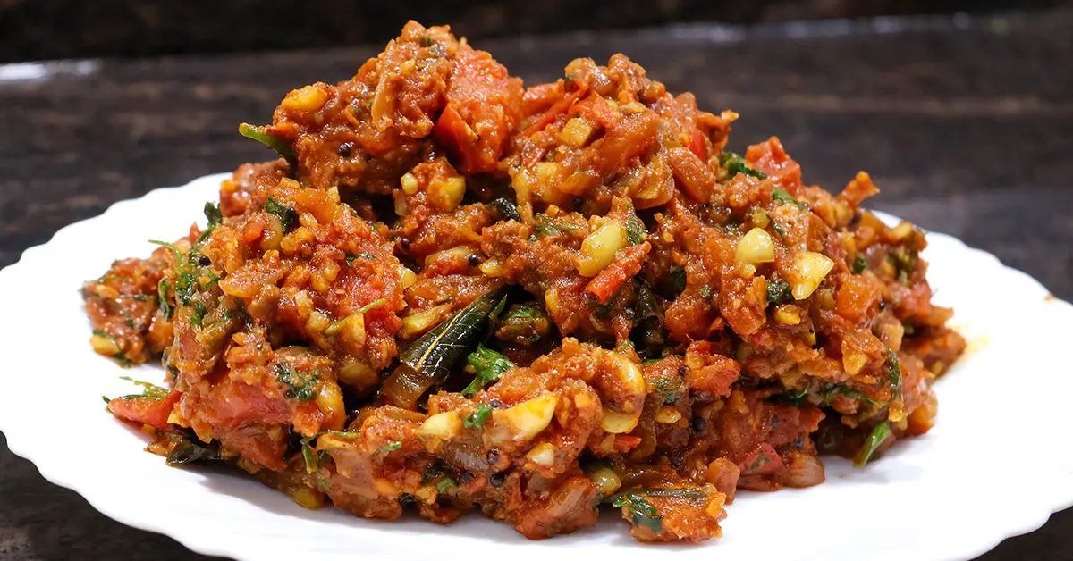 Tomato Bhaji Recipe Easy